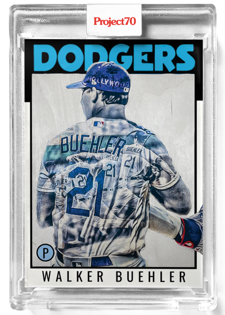  2023 TOPPS GOLD #391 WALKER BUEHLER /2023 LOS ANGELES DODGERS  BASEBALL OFFICIAL TRADING CARD OF MLB : Collectibles & Fine Art
