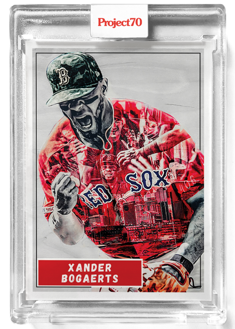 Xander Bogaerts  Red sox nation, Old baseball cards, Boston red sox