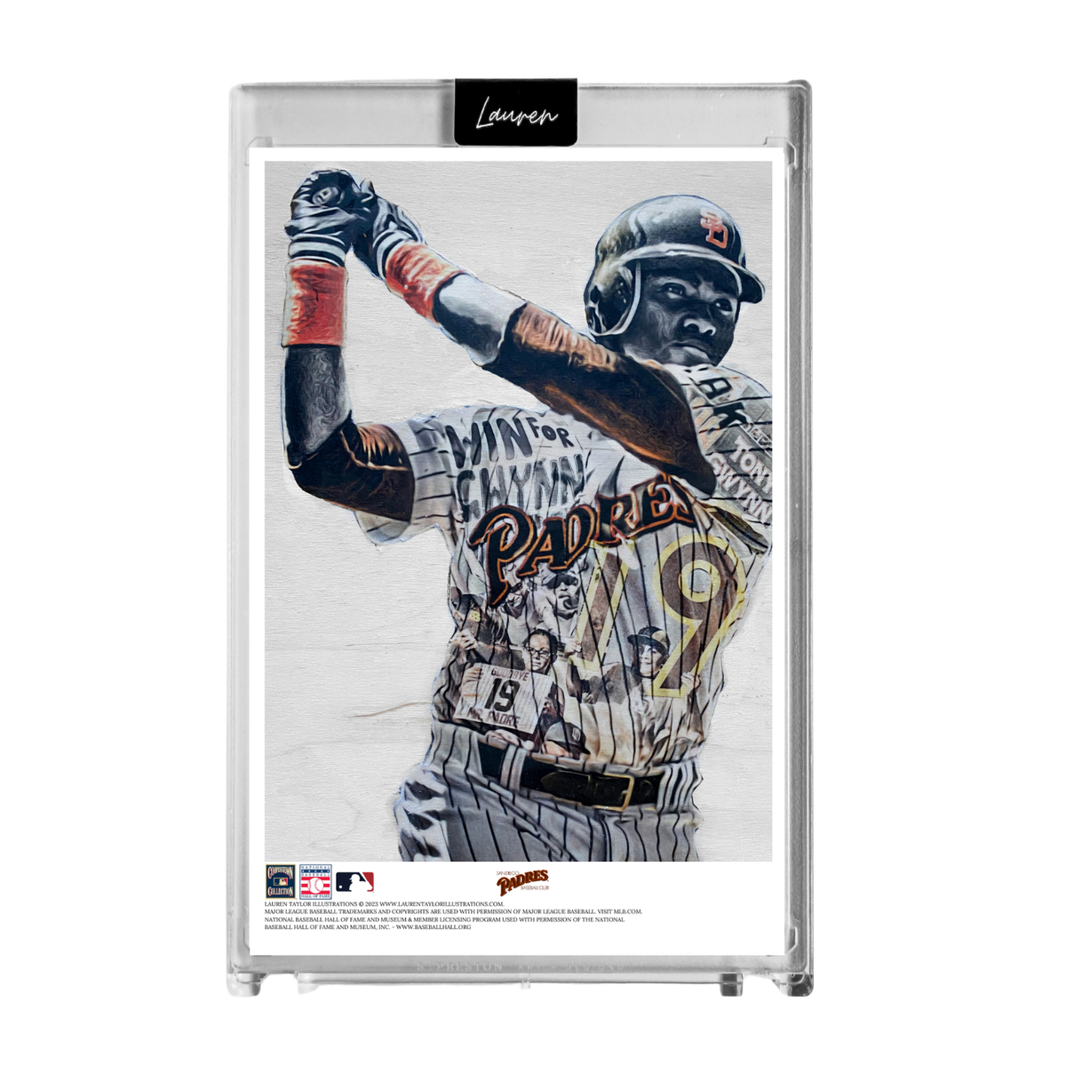 ミスター・パドレス」（トニー・グウィン）MLBプリント収集品 4x6