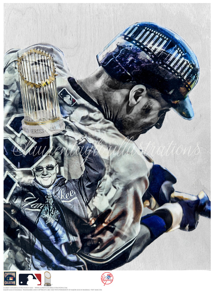 New York Yankees Derek Jeter the Captain Pinstripe Baseball 