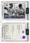 /99 Purple Artist Signature - Devers/Arenado - 130pt Card #ASG09 by Lauren Taylor - Baseball Card