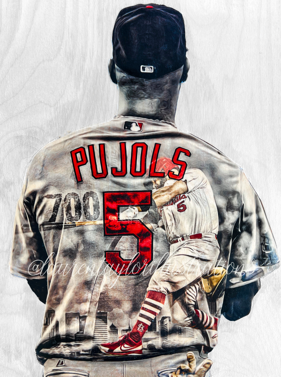Pujols 700 (Albert Pujols) St. Louis Cardinals - 1/1 Original on Woo