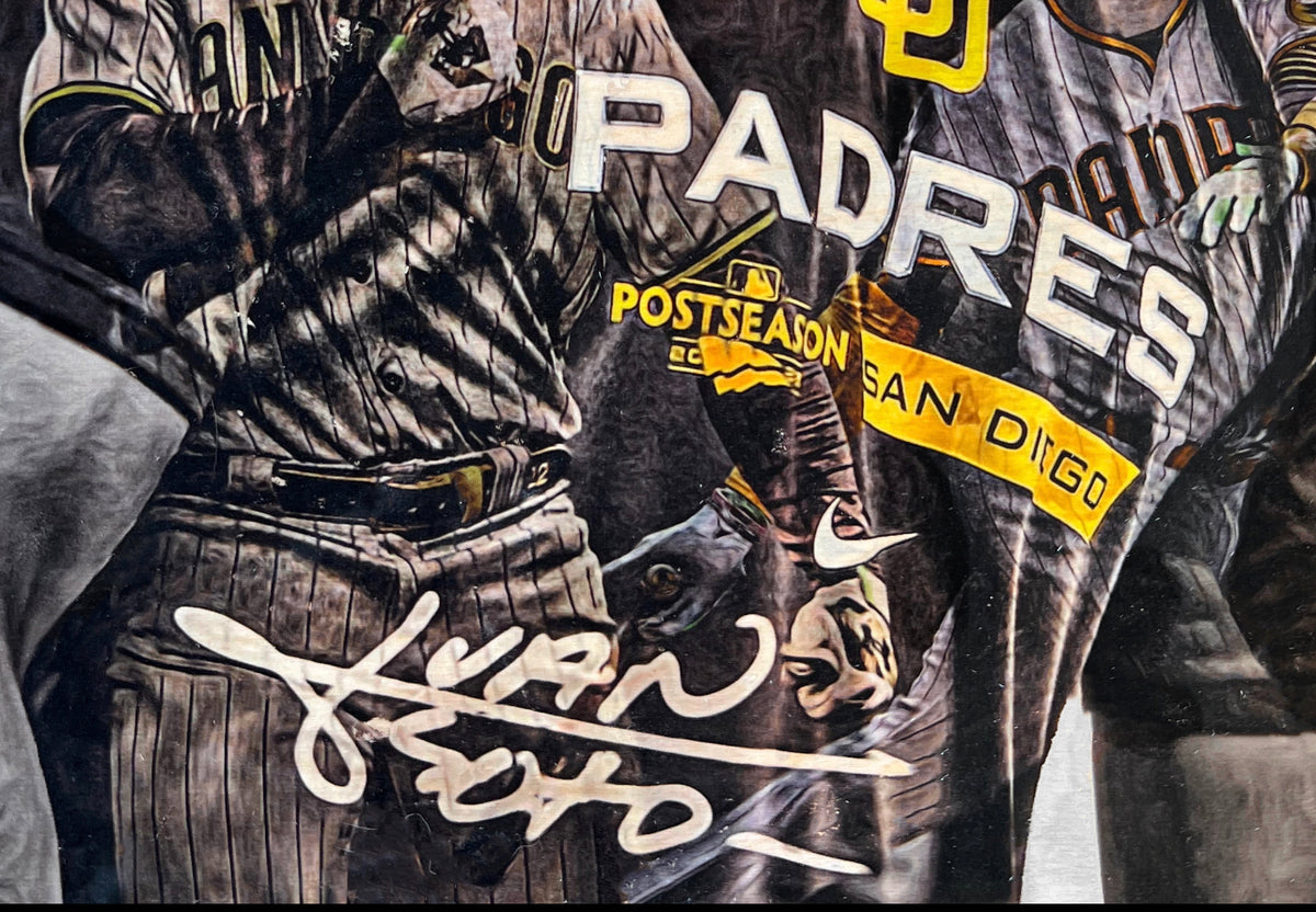 Childish Bambino (Juan Soto) San Diego Padres - 1/1 Original on Wood