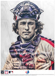 "Gary" (Gary Carter) Montreal Expos - Officially Licensed MLB Cooperstown Collection Print - Limited Release