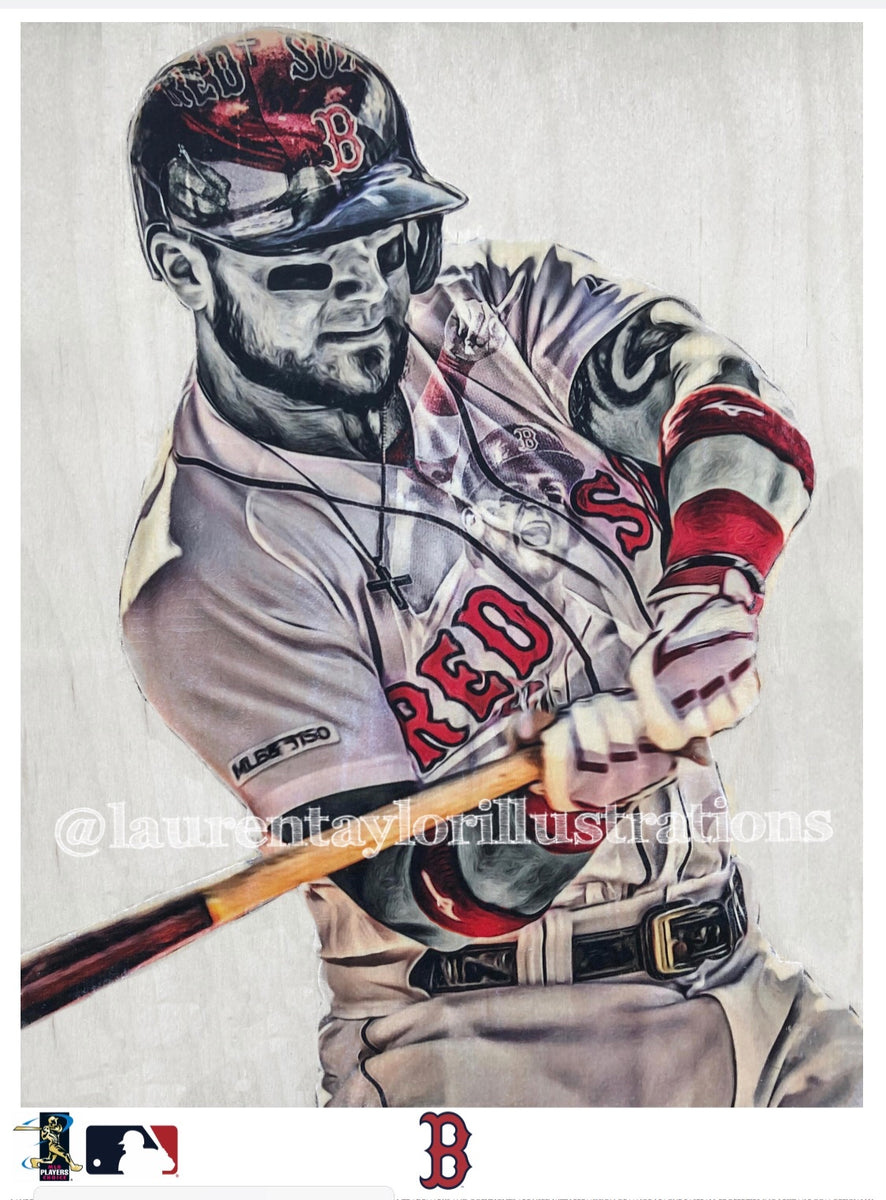 Michael Chavis Boston Red Sox Poster Print, Baseball Player, Michael Chavis  Gift, Canvas Art, ArtWork, Real Player SIZE 24''x32'' (61x81 cm)