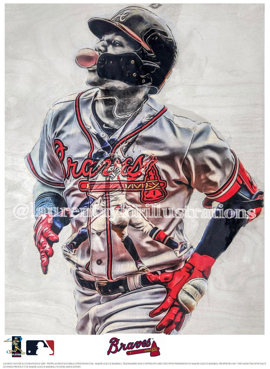 Ronald Acuna Jr. STICKER - Atlanta Braves MLB