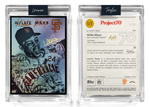 1/1 Gold Metallic Artist Signature - Willie Mays - Foil Variant 130pt Card #741 by Lauren Taylor - Baseball Card