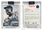 /150 Navy Blue Artist Signature - Jackie Robinson - 130pt Card #798 by Lauren Taylor - Baseball Card
