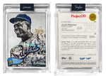 /1 Gold Artist Signature - Jackie Robinson - 130pt Card #798 by Lauren Taylor - Baseball Card