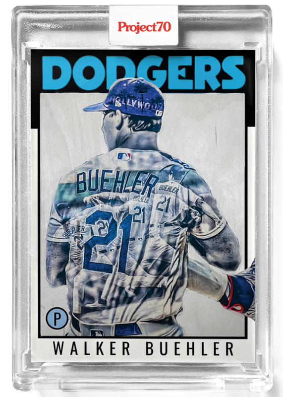 Walker Buehler - Topps Artist Autographed Cards Walker Buehler - Topps Artist Autographed Cards