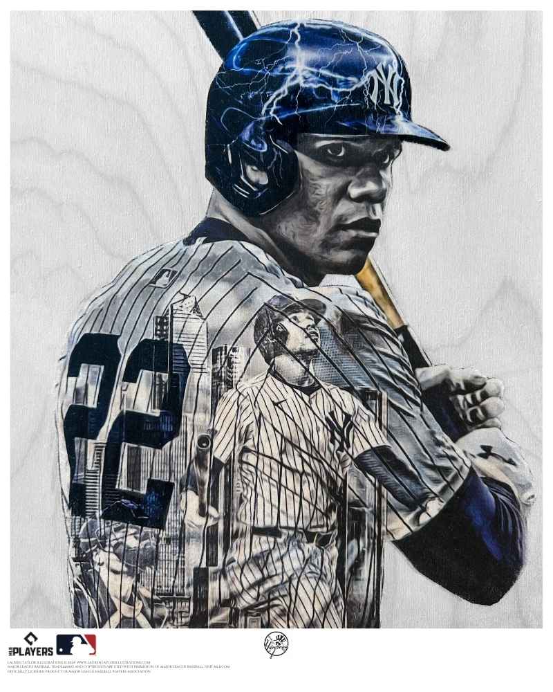 "Soto Pacheco" (Juan Soto) New York Yankees - Officially Licensed MLB Print - Limited Release /200
