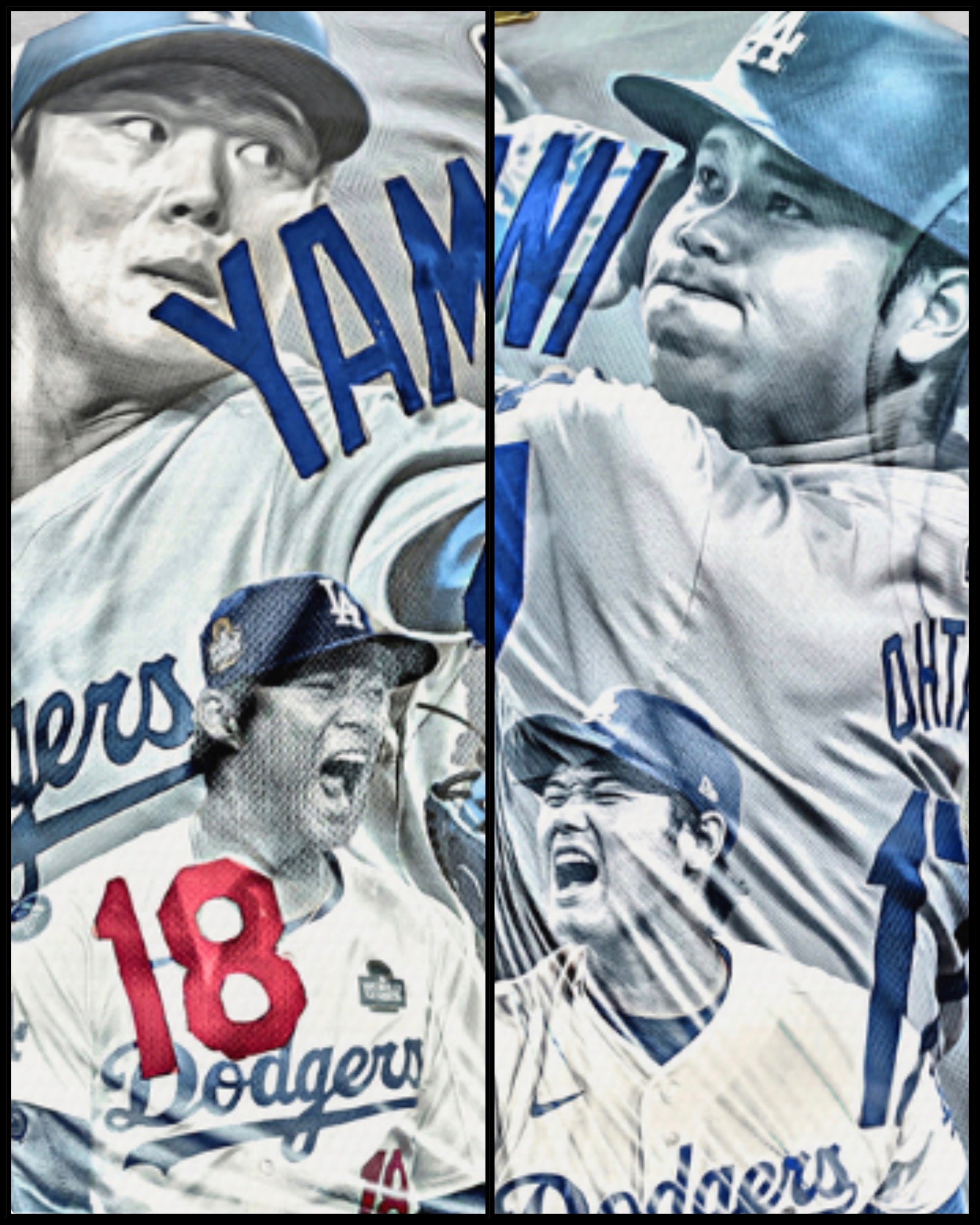 The Nexus of Greatness」(大谷翔平＆山本由伸) ロサンゼルス