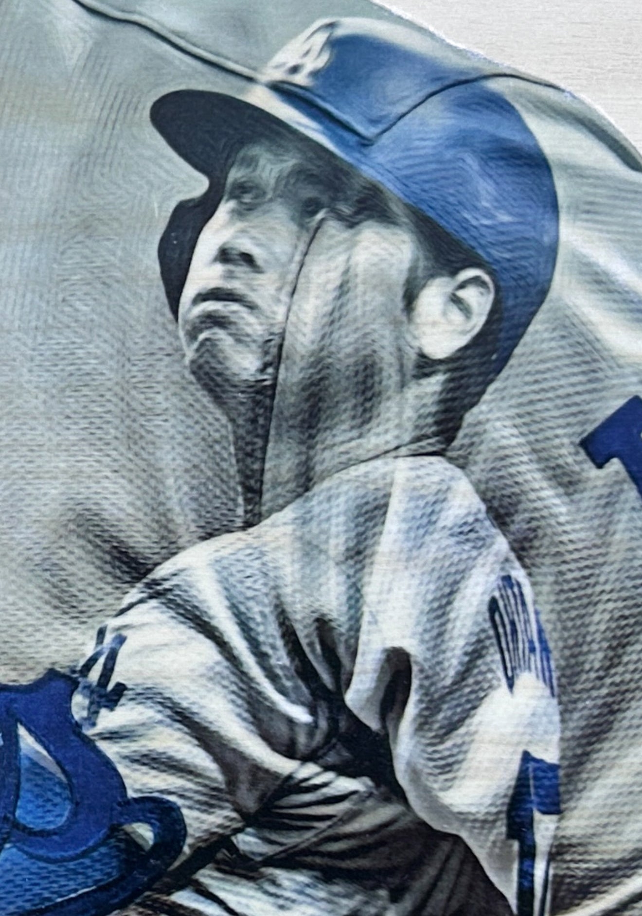 "50/50 Club" (Shohei Ohtani) Los Angeles Dodgers - Officially Licensed MLB Print - Limited Release RED ARTIST AUTO /17