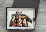 "KOBE" Collectible 4x6 Art Slab - 1/1 GOLD Metallic Artist Auto