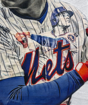 "From the Bronx to Queens" (Juan Soto) New York Mets - 1/1 Original on Birchwood