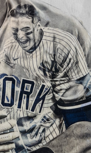 "Volpe” (Anthony Volpe) New York Yankees - 1/1 Original on Birchwood
