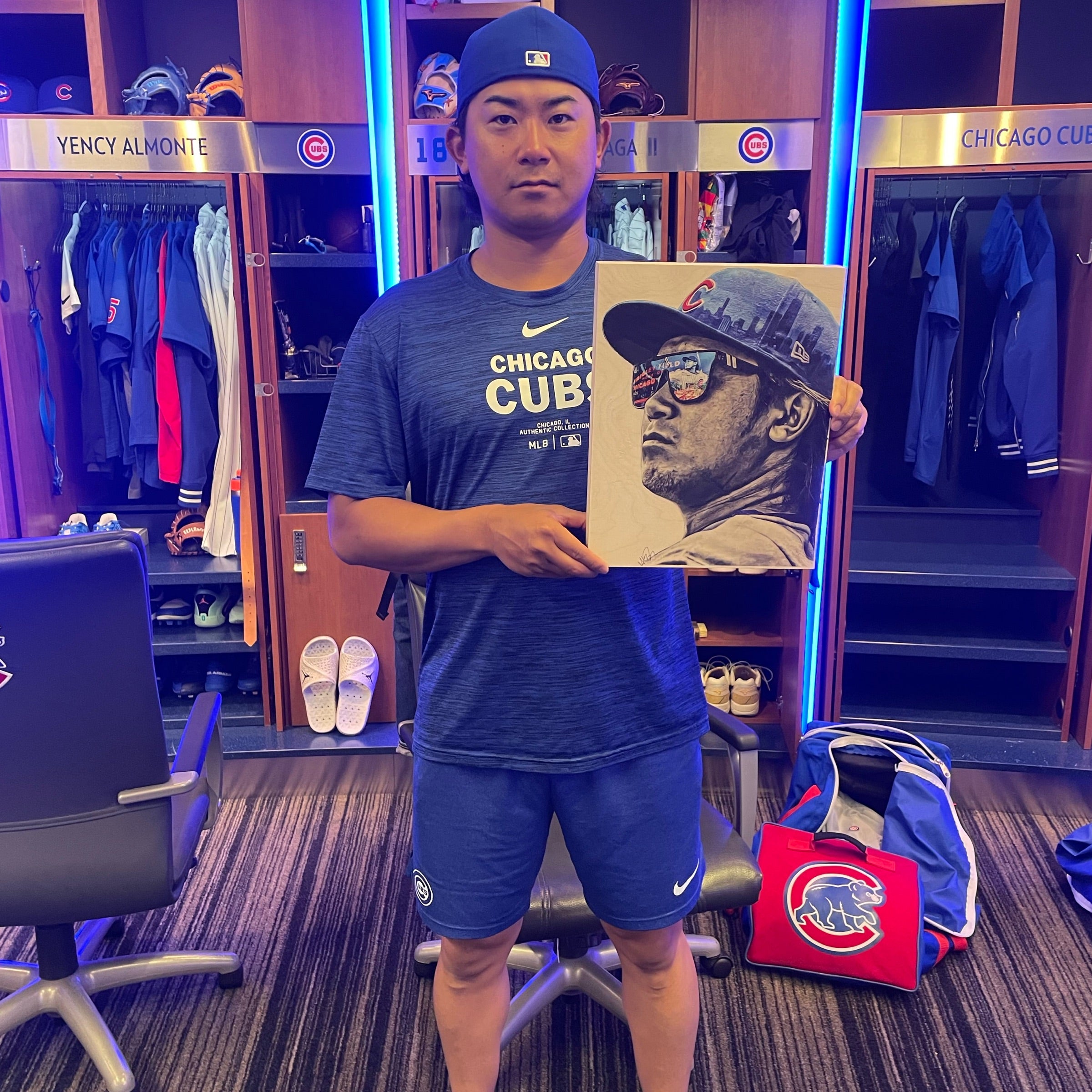 "Mike Imanaga II" (Shōta Imanaga) Chicago Cubs - Officially Licensed MLB Print - Limited Release /200