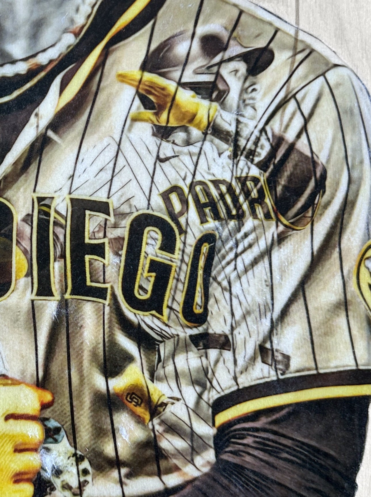 "J. Barrel" (Jackson Merrill) San Diego Padres - Officially Licensed MLB Print - Limited Release /200