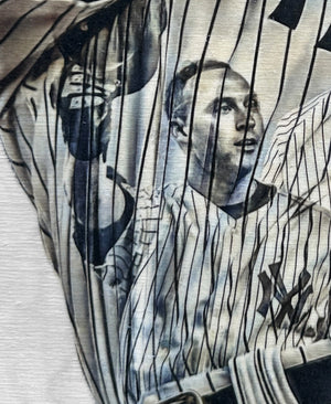 "Jeter" (Derek Jeter) New York Yankees - Officially Licensed Cooperstown Collection MLB Print - Limited Release /200