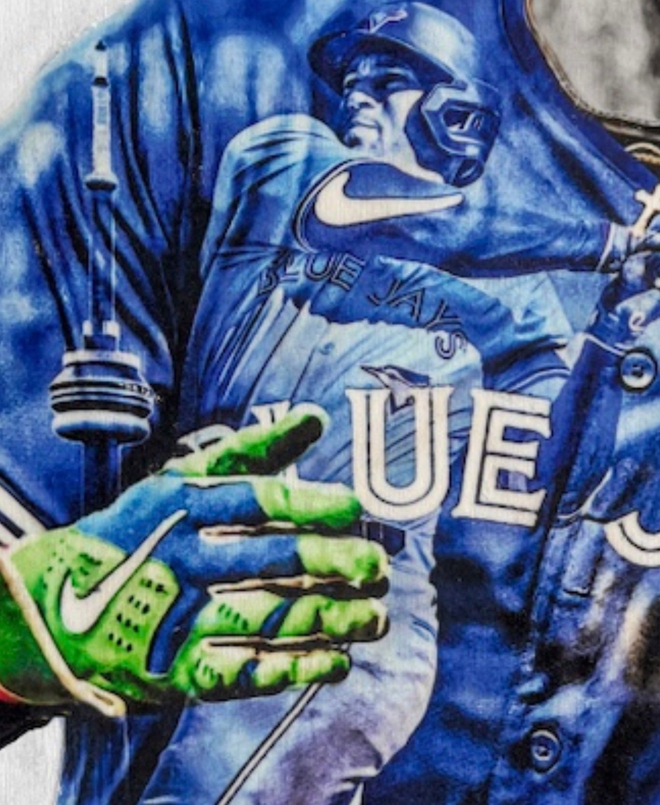 "GS4" (George Springer) Toronto Blue Jays - Officially Licensed MLB Print - Limited Release /200