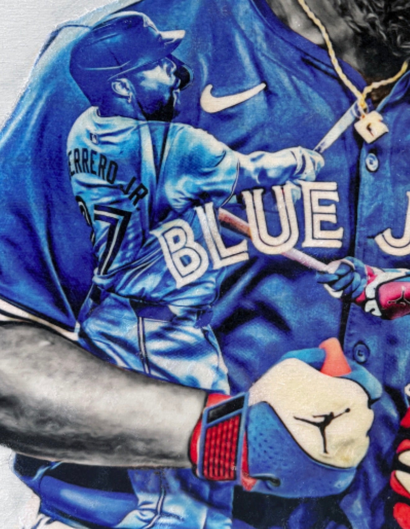 "Plakata" (Vladimir Guerrero Jr.) Toronto Blue Jays - Officially Licensed MLB Print - Limited Release /200