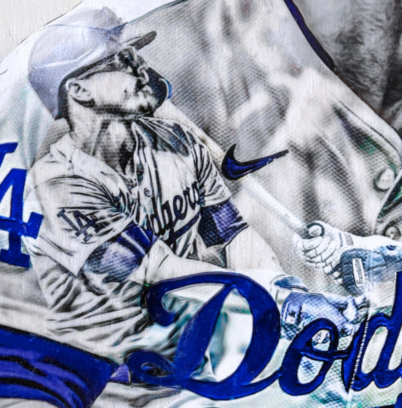 "October Kiké" (Kiké Hernandez) Los Angeles Dodgers - Officially Licensed MLB Print - Limited Release /200