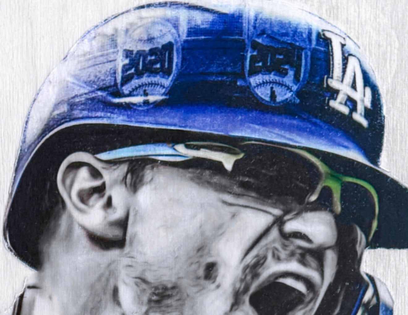 "October Kiké" (Kiké Hernandez) Los Angeles Dodgers - Officially Licensed MLB Print - Limited Release /200