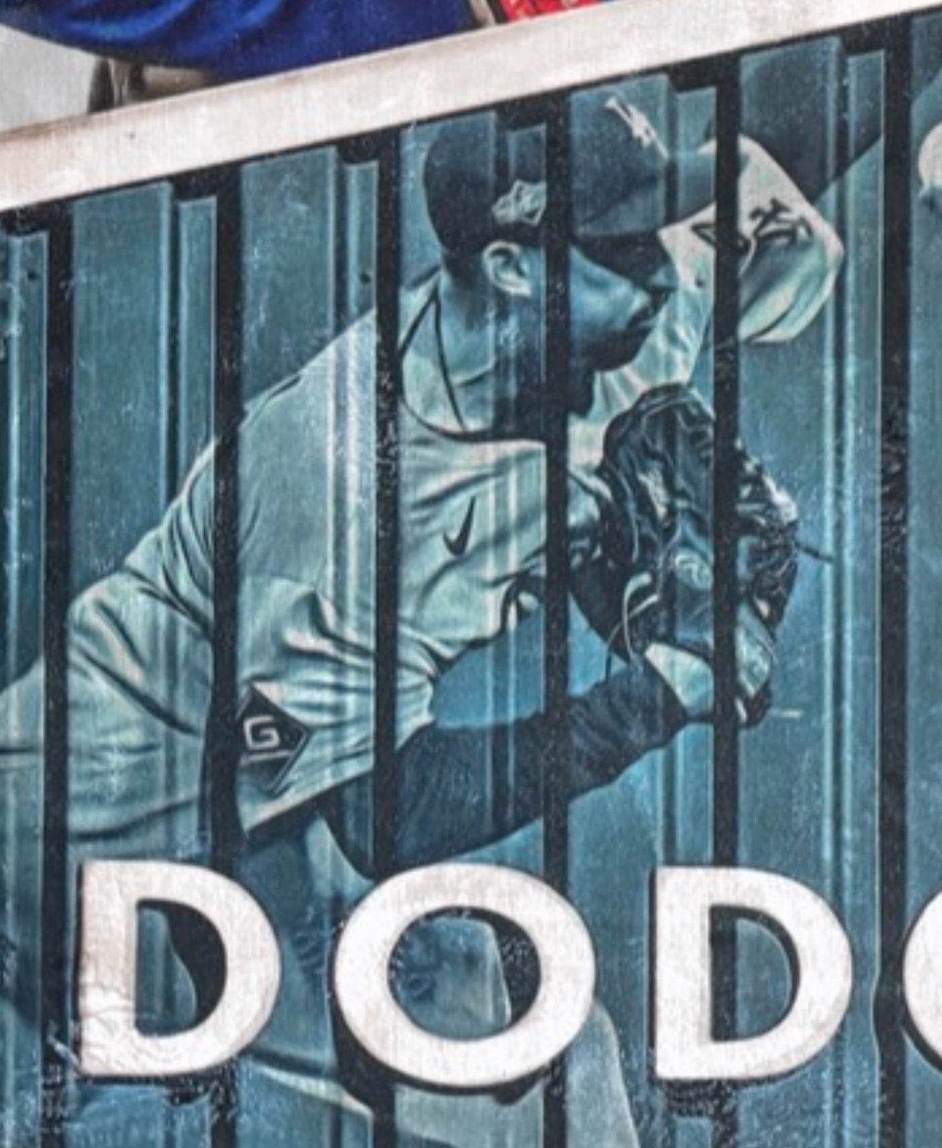 "Aces Wild" (Snell, Yamamoto, Ohtani, Glasnow) Los Angeles Dodgers - 1/1 Original on Birchwood