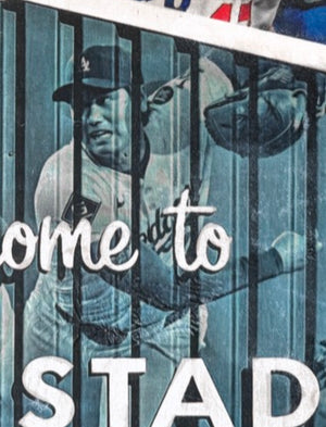"Aces Wild" (ft. Snell, Yamamoto, Ohtani, Glasnow) Los Angeles Dodgers - Officially Licensed MLB Print - Limited Release TEAL ARTIST AUTO /100