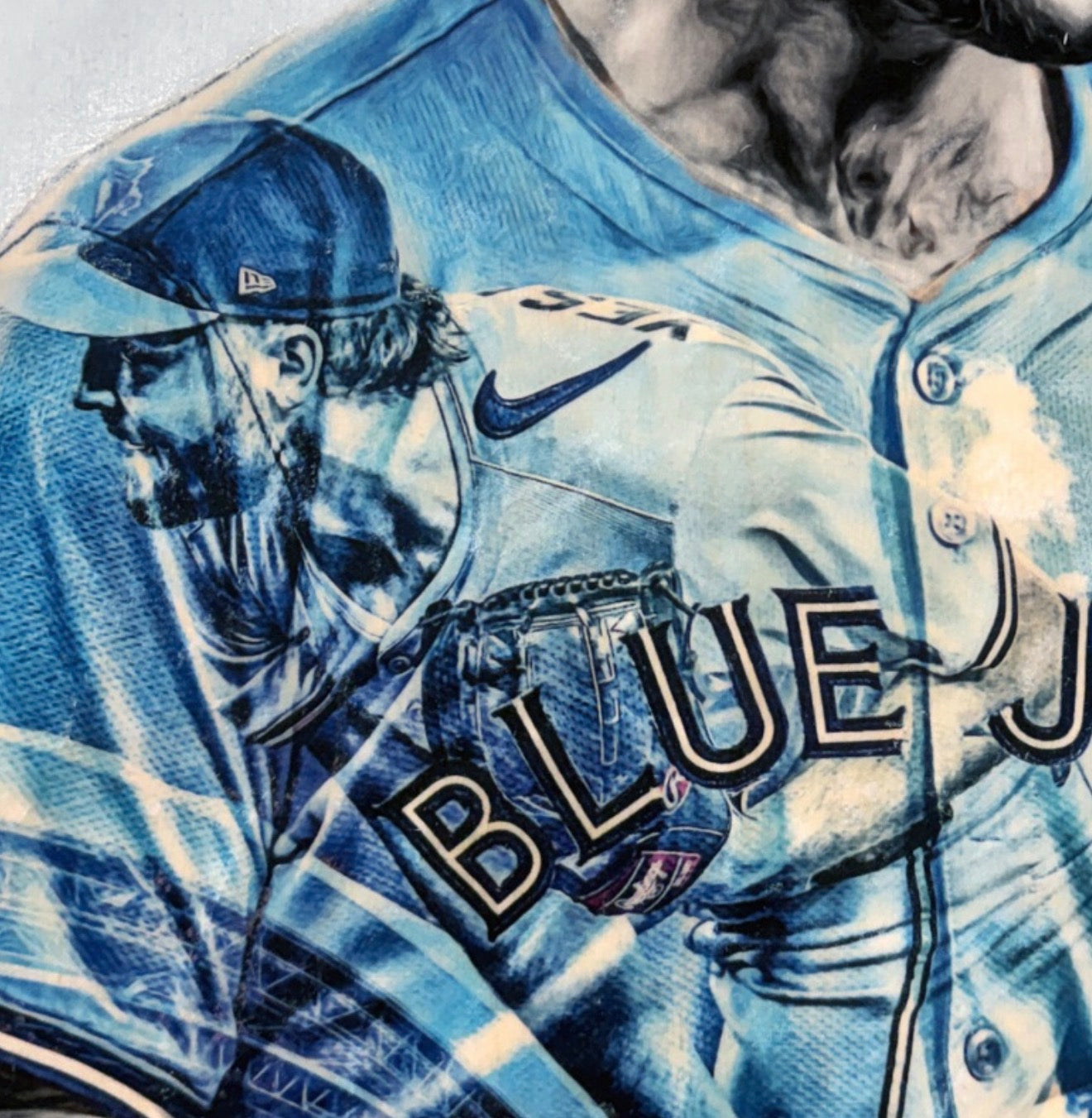 “yeSAVAGE” (Trey Yesavage) Toronto Blue Jays - 1/1 Original on Wood