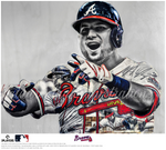 "Ocho" (Austin Riley) Atlanta Braves - Officially Licensed MLB Print - Limited Release /500