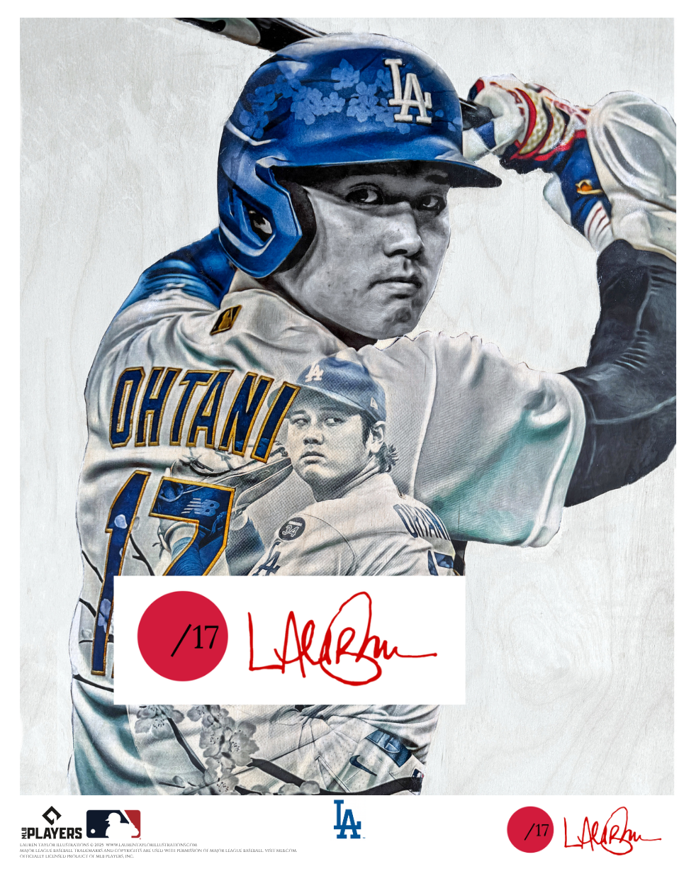 ダイヤモンドとゴールド」（大谷翔平）ロサンゼルス・ドジャース