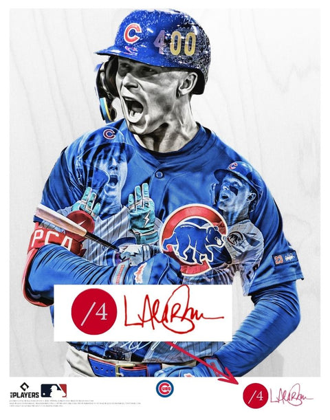 "MVPete" (Pete Crow-Armstrong) Chicago Cubs - Officially Licensed MLB Print - Limited Release RED ARTIST AUTO /4