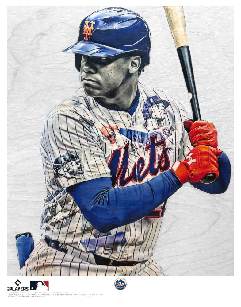 "From the Bronx to Queens" (Juan Soto) New York Mets - Officially Licensed MLB Print - Limited Release /200