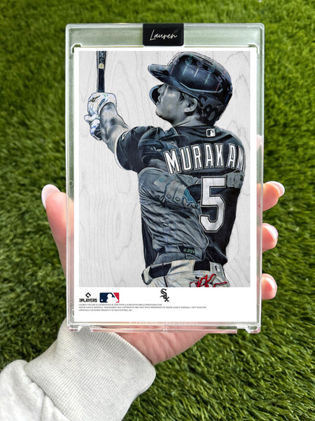 村上宗隆　直筆サイン 村上 (村上宗隆) シカゴ・ホワイトソックス - MLBプリント収集品 4x6