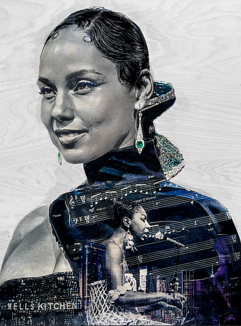"Alicia Keys" ft. Nina Simone Print