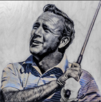 "Arnold Palmer" Version 2 - Golf Print