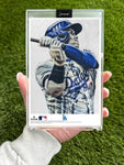 "Sho Time in LA Part I" MLB Print Collectible 4x6 Art Slab - 1/1 Gold Artist Autograph