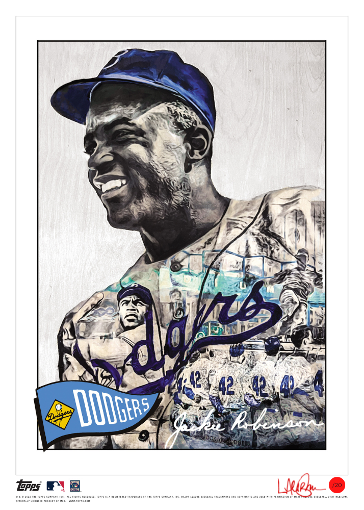 Jackie Robinson Rookie Baseball Card