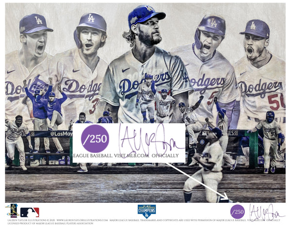 Los Angeles Dodgers World Series Champions 2020 Shirt Digital Art by Th -  Pixels