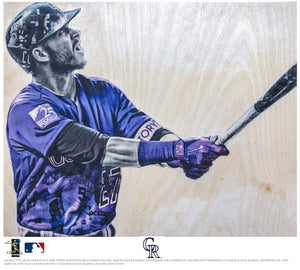 "Story" - Officially Licensed MLB Print