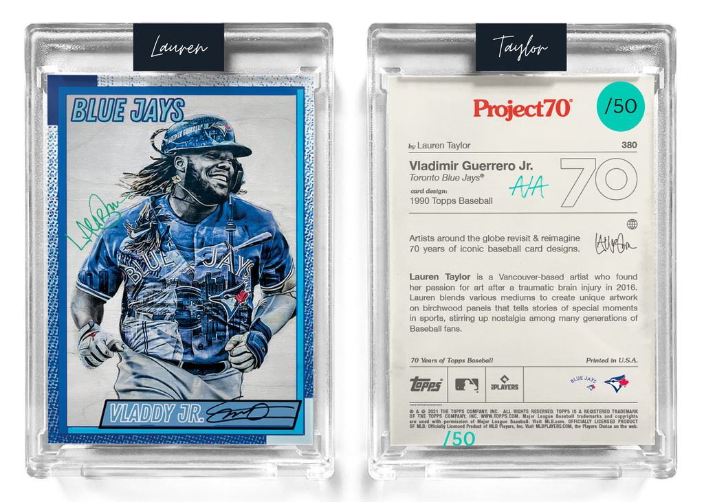 Vladimir Guerrero Jr. - Topps Artist Autographed Cards Vladimir Guerrero Jr. - Topps Artist Autographed Cards