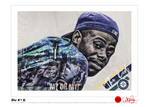 /20 Red Artist Signature - Topps Wall Art (10x14) of card #309 by Lauren Taylor - Ken Griffey Jr.