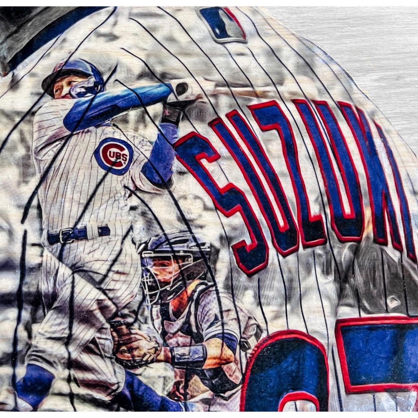 Suzuki (Seiya Suzuki) Chicago Cubs - Officially Licensed MLB Print 
