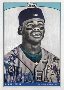 Lauren Taylor x Topps - METALLIC CHROME Artist Autographed /5 - Ken Gr