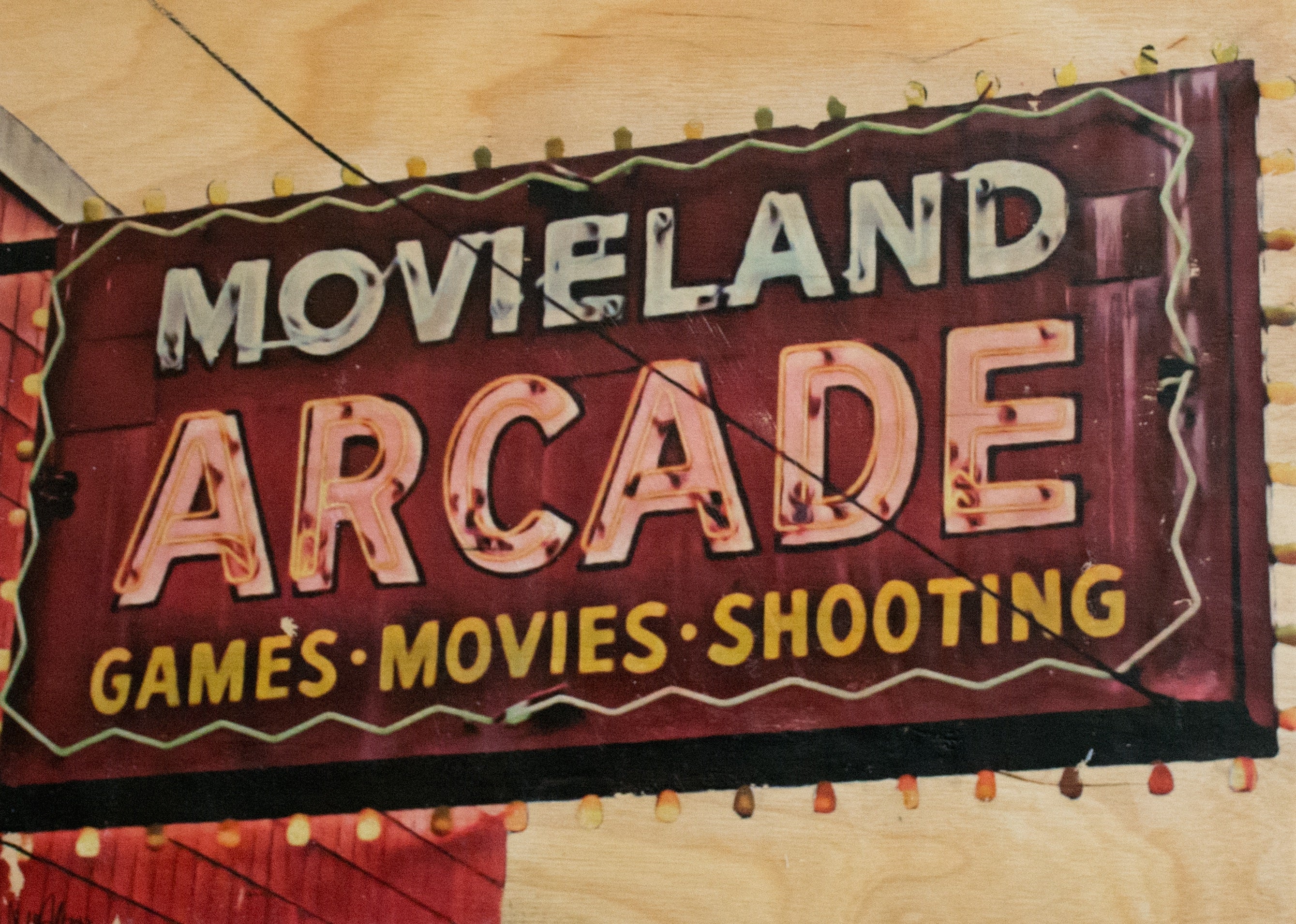 "Movieland Arcade" Print