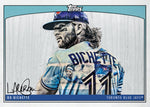 Lauren Taylor x Topps - Artist Autographed Bo Bichette Base Card