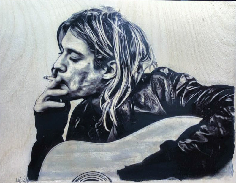 "Kurt Cobain" Print