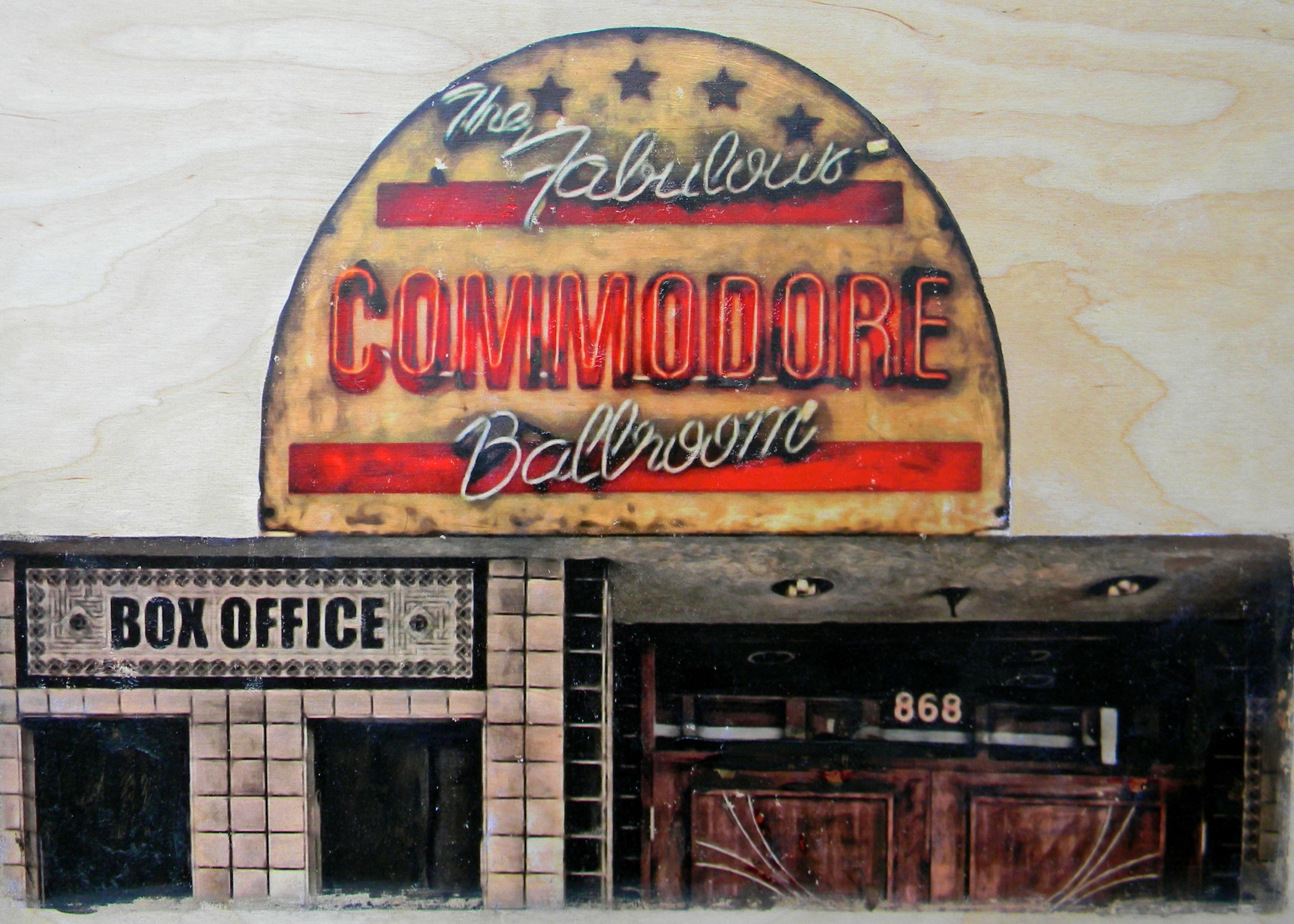 "Commodore Ballroom" Print