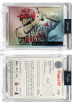 1/1 Silver Metallic Artist Signature - Shohei Ohtani - Foil Variant 130pt Card #870 by Lauren Taylor - Baseball Card